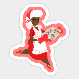 Mrs Claus Ver 2 NO TEXT Sticker